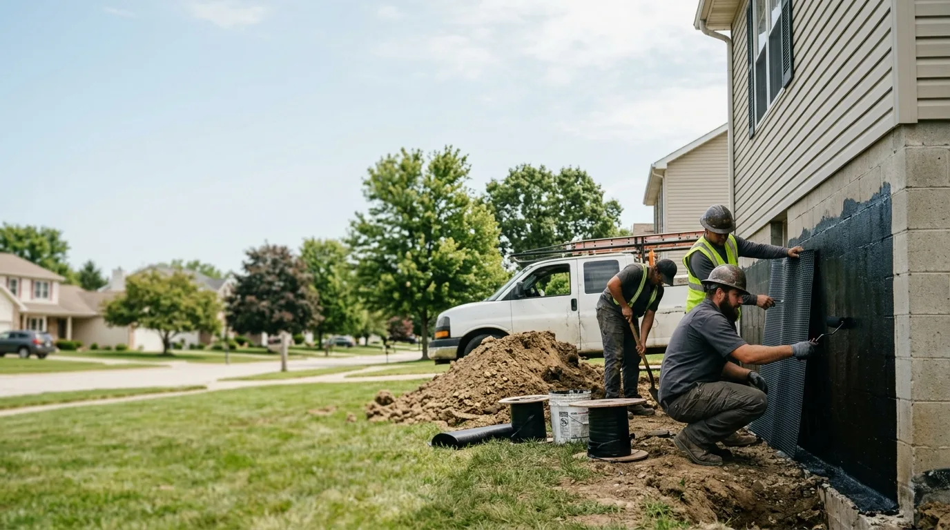 Basement Waterproofing in Danforth, IL near me